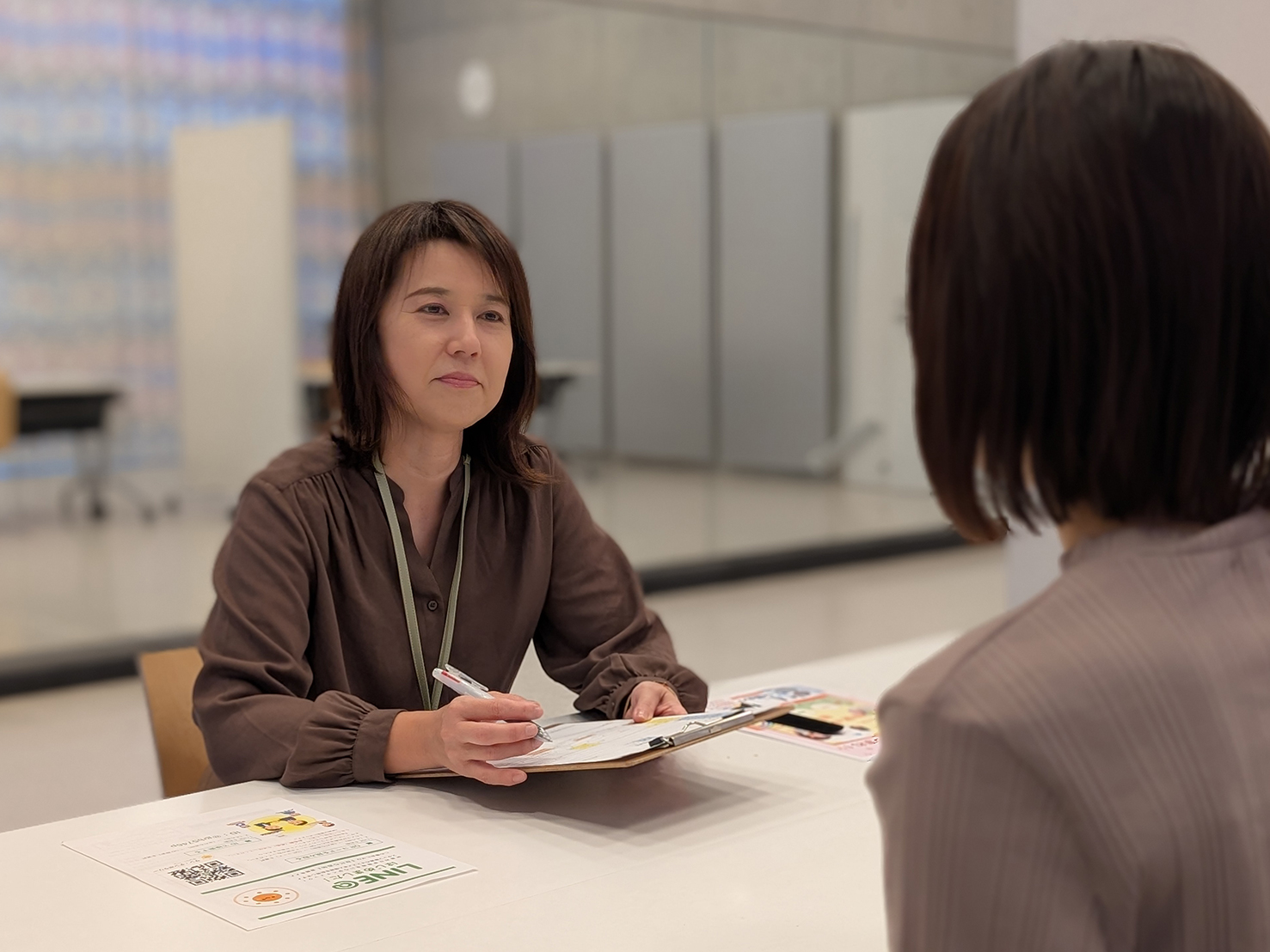 無料おしごと相談会の様子